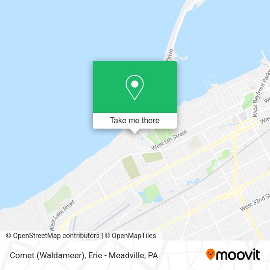 Mapa de Comet (Waldameer)