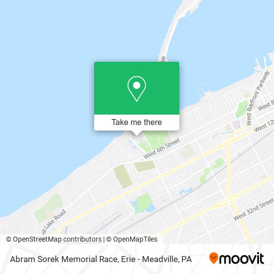Abram Sorek Memorial Race map