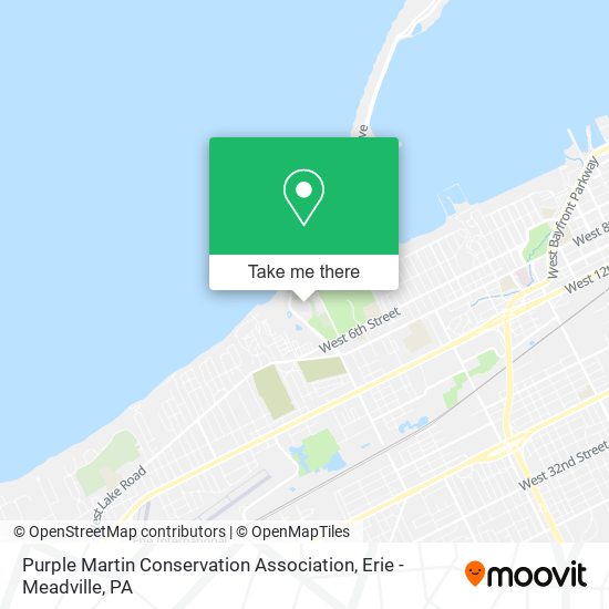 Mapa de Purple Martin Conservation Association
