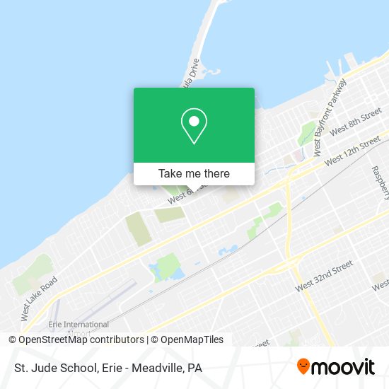 Mapa de St. Jude School