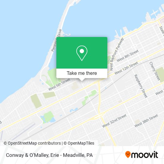 Conway & O'Malley map