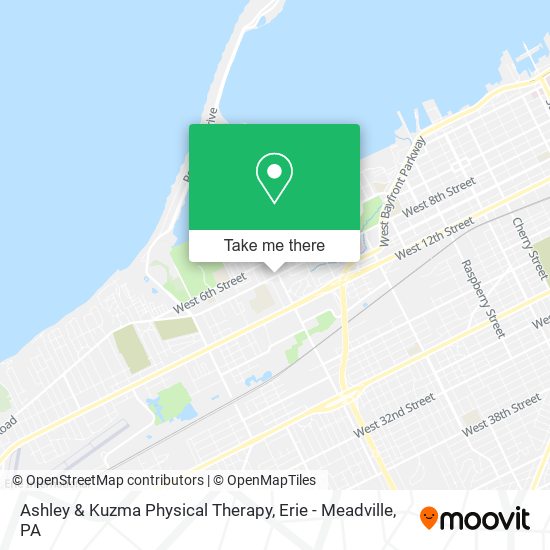 Ashley & Kuzma Physical Therapy map