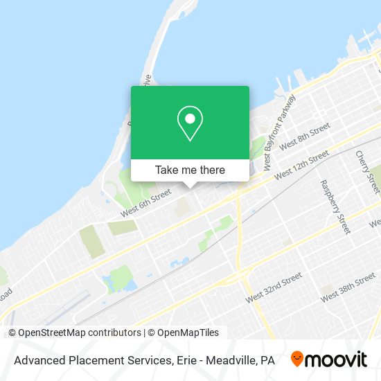Advanced Placement Services map