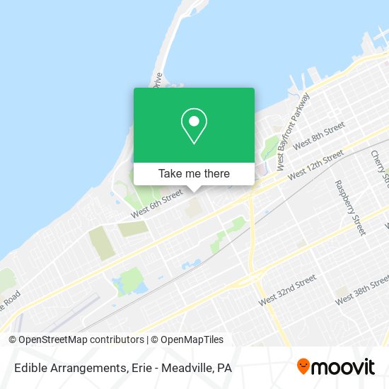 Edible Arrangements map