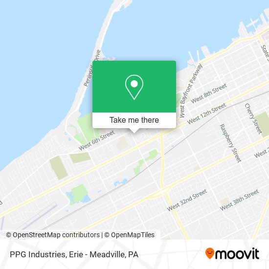 PPG Industries map