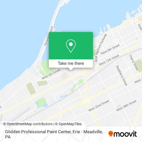 Glidden Professional Paint Center map