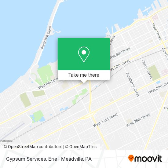 Mapa de Gypsum Services