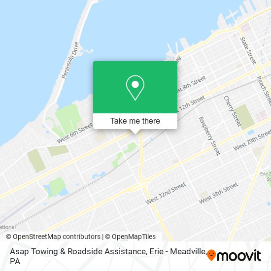 Asap Towing & Roadside Assistance map