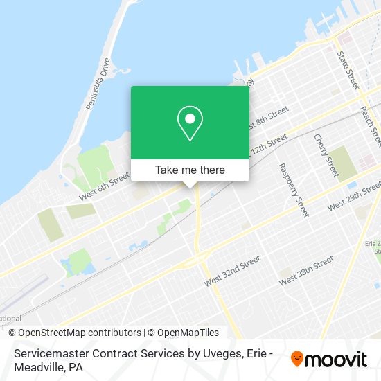 Servicemaster Contract Services by Uveges map