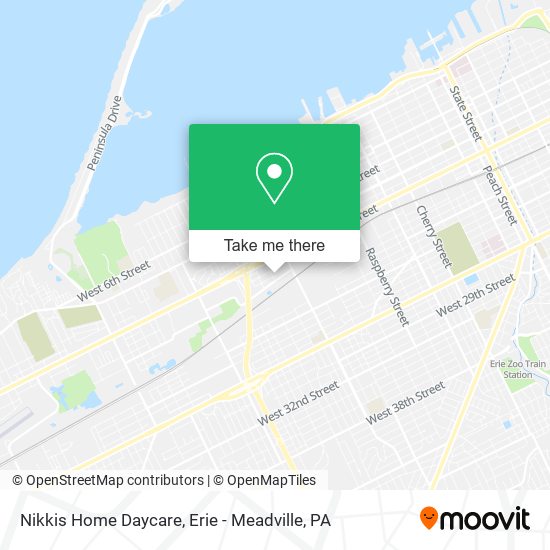 Mapa de Nikkis Home Daycare