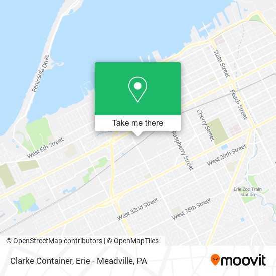 Clarke Container map