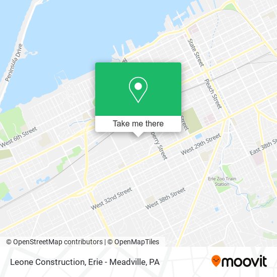 Leone Construction map