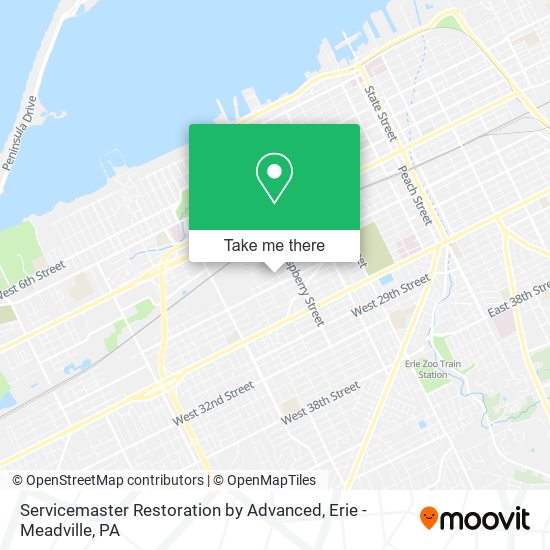 Mapa de Servicemaster Restoration by Advanced