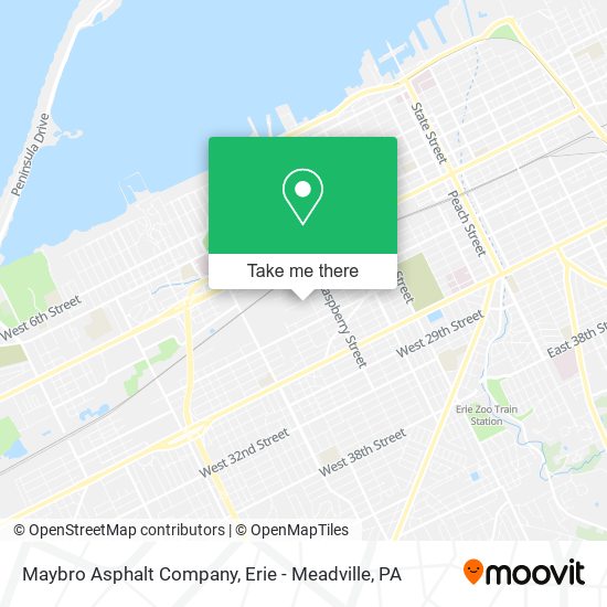 Mapa de Maybro Asphalt Company