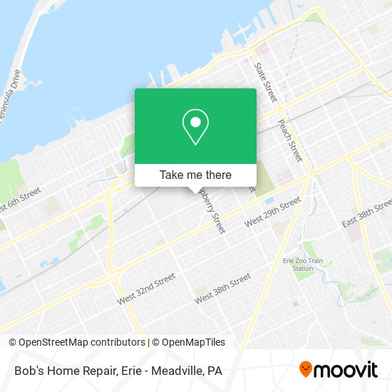 Bob's Home Repair map