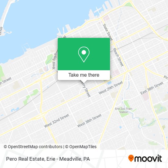 Pero Real Estate map