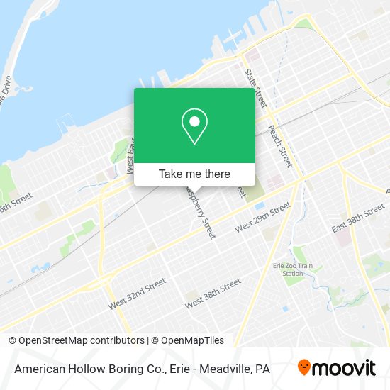 Mapa de American Hollow Boring Co.