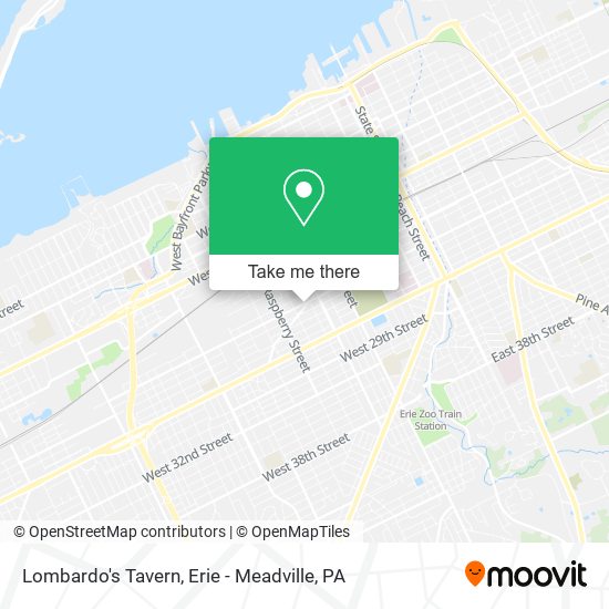 Lombardo's Tavern map