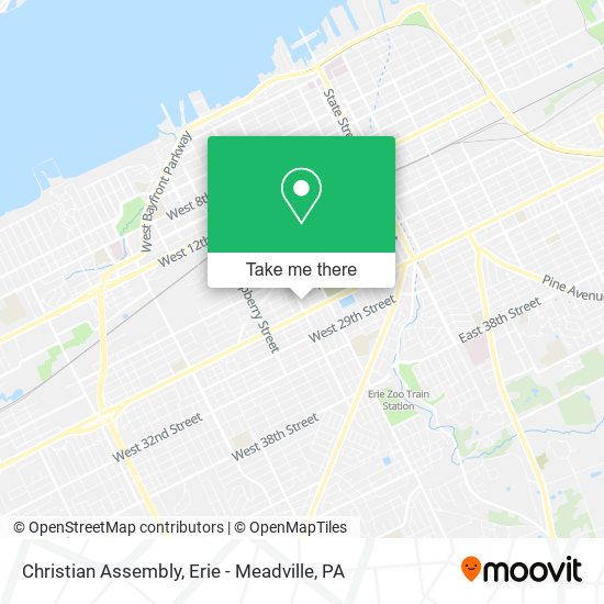 Christian Assembly map