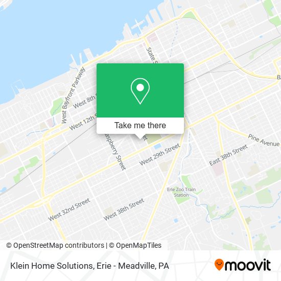 Mapa de Klein Home Solutions