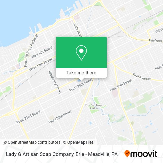 Lady G Artisan Soap Company map