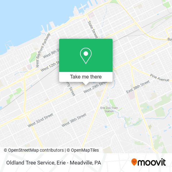 Oldland Tree Service map