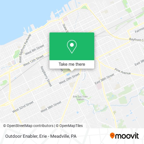 Outdoor Enabler map