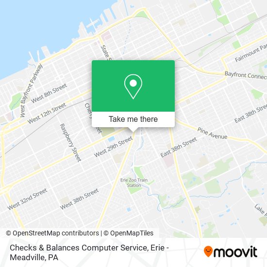Mapa de Checks & Balances Computer Service