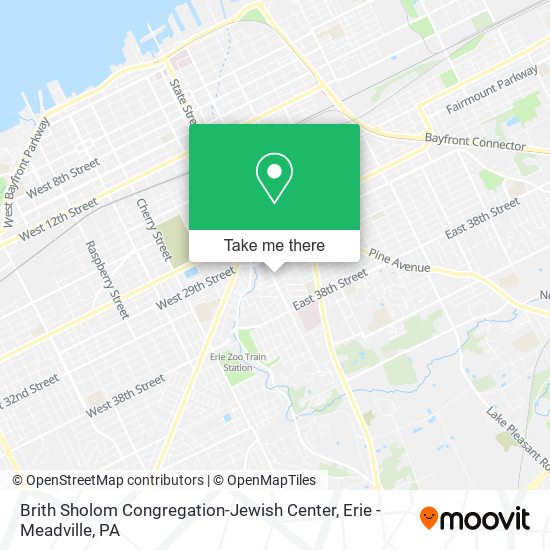 Brith Sholom Congregation-Jewish Center map