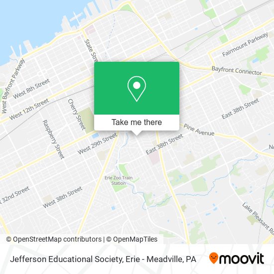 Jefferson Educational Society map