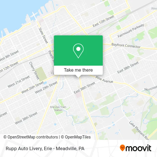 Rupp Auto Livery map