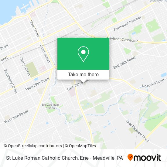 St Luke Roman Catholic Church map