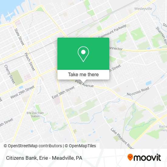 Citizens Bank map