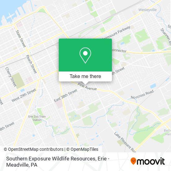 Mapa de Southern Exposure Wildlife Resources
