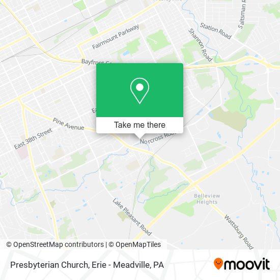 Mapa de Presbyterian Church