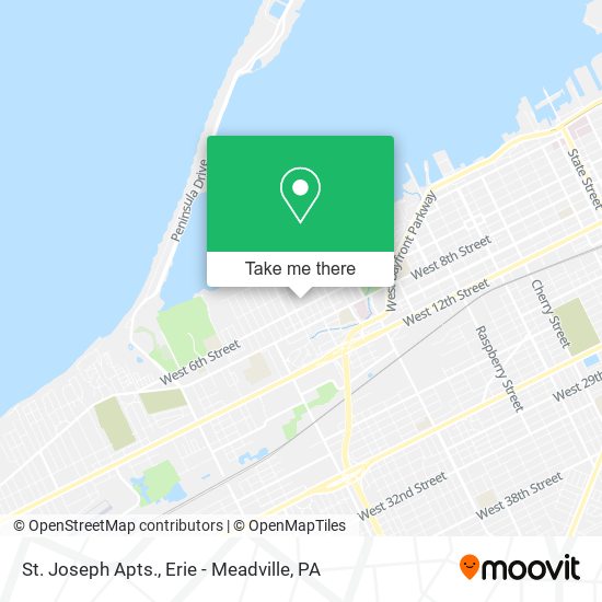 St. Joseph Apts. map