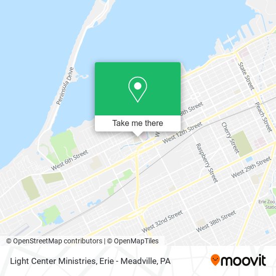 Light Center Ministries map