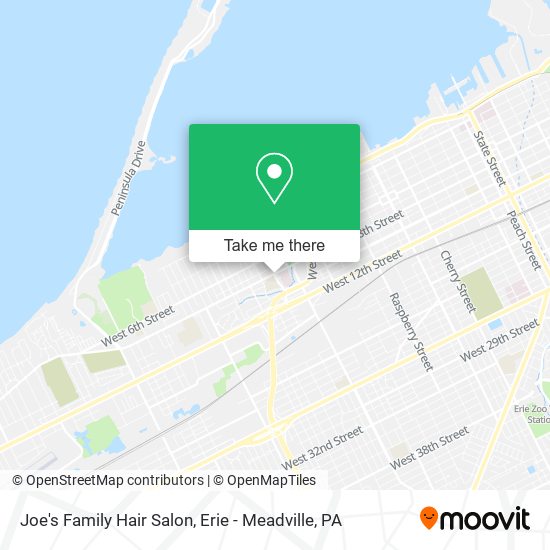 Joe's Family Hair Salon map