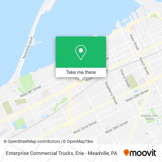 Mapa de Enterprise Commercial Trucks
