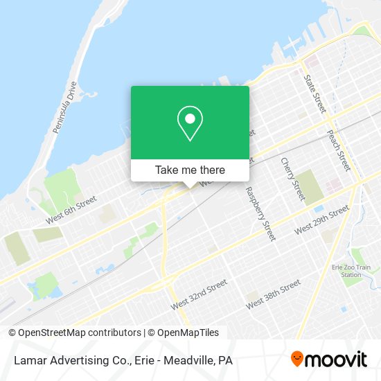 Lamar Advertising Co. map