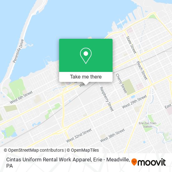 Cintas Uniform Rental Work Apparel map