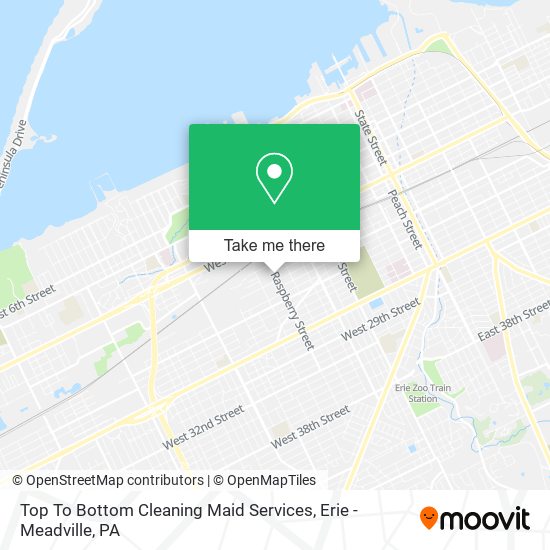 Top To Bottom Cleaning Maid Services map