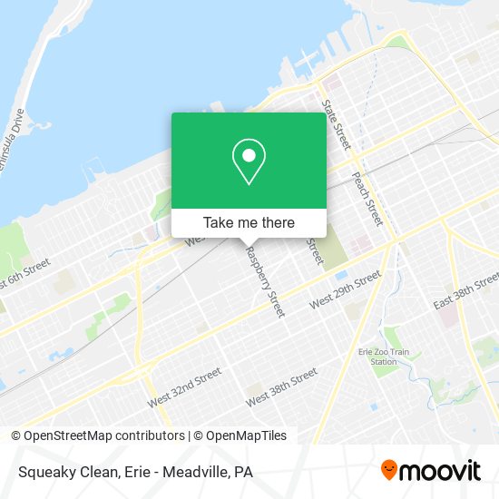 Squeaky Clean map