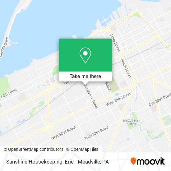 Sunshine Housekeeping map