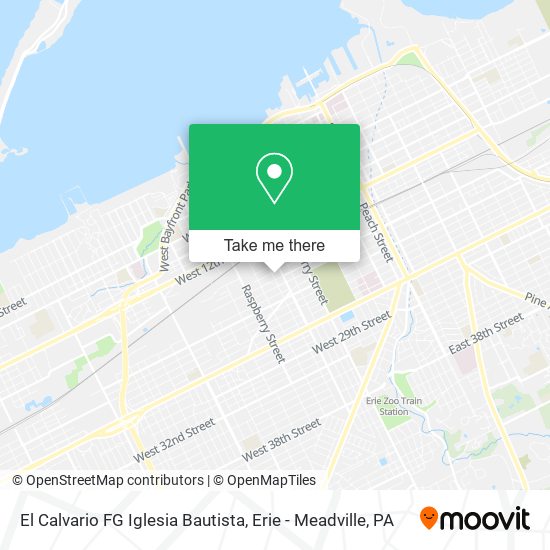 Mapa de El Calvario FG Iglesia Bautista