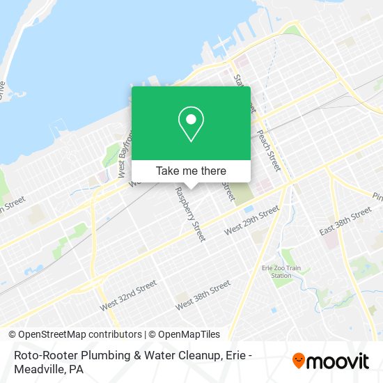 Roto-Rooter Plumbing & Water Cleanup map