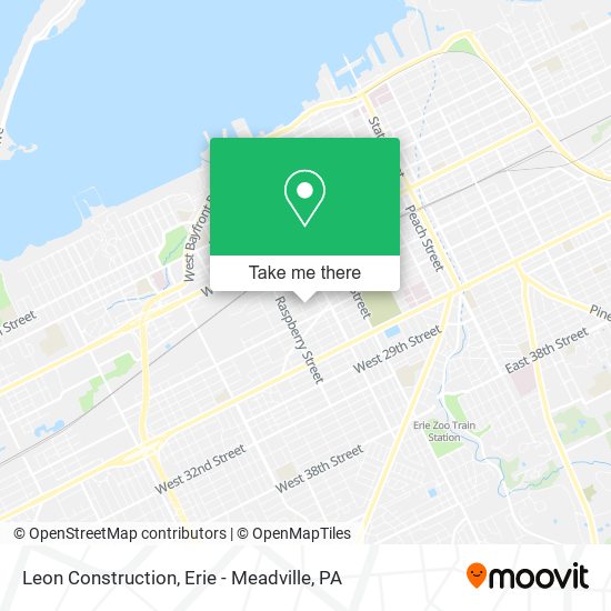 Leon Construction map