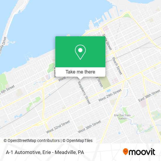 A-1 Automotive map