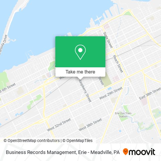 Business Records Management map
