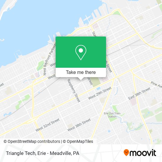 Mapa de Triangle Tech
